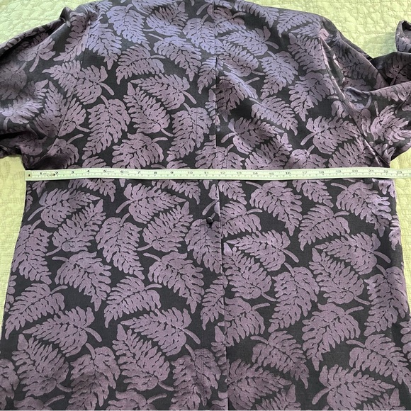 80s VINTAGE ALFRED SUNG JACQUARD SHACKET - Picture 8 of 13